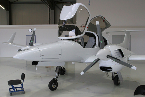 Set and done. Depending on the customer's wishes, the aircraft can now be painted in a number of stock or custom paintschemes