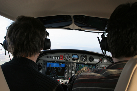 Some flying fun after the serious stuff had been taken care of