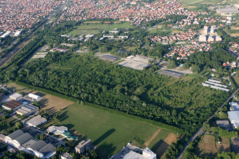 Passing by as we would normally do, just a bit closer. As you can see, Google Earth doesn't lie :)