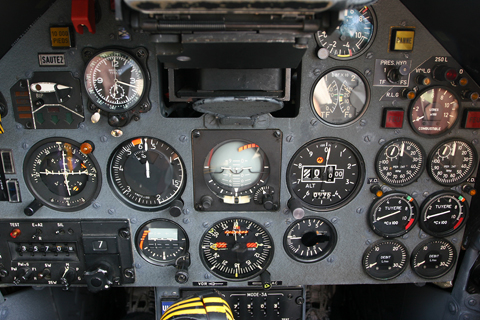 Not much of a motive, but the cockpit isn't all that big and I'm not really the shortest person in the world :). This was about the only angle that worked...