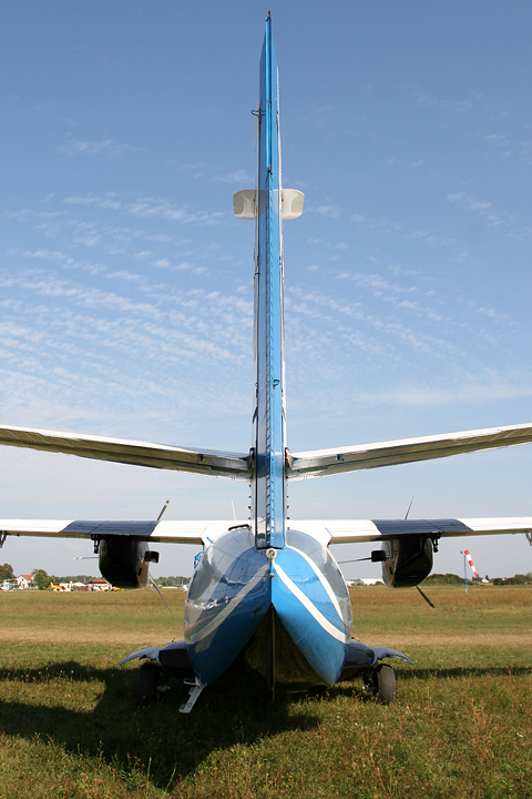 The somewhat stubby, but still good looking, shape of the Turbolet. The most popular 19-seat turboprop ever built, the L-410 has spawned dozens of sub-versions and is in use around the globe