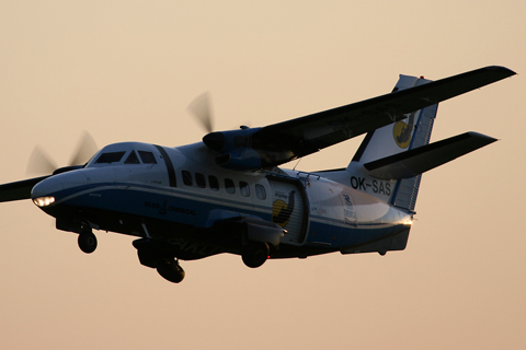 Our equivalent of the 747 climbing out of RWY 10 toward LDZA, a couple of minutes away