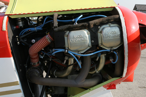 Progressing upwards is the Super Cub's most common engine, the 150 HP Lycoming O-320. Some versions - most notably those used in mountaneous areas such as the Alps - have been uprated to 180 HP, a pretty chunky amount of power for the light and "lifty" Super Cub