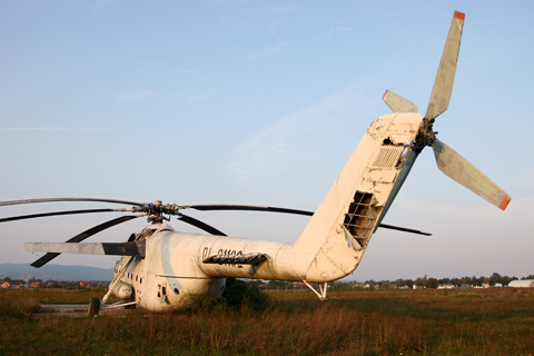 There were some half-hearted suggestions to turn RA-21132 into something useful, like a restaurant, but it appears destined to rot here for a long time to come. A sad end for an impressive machine, beyond any meaningless repair...