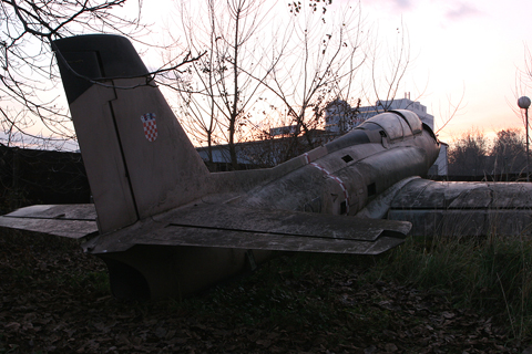A moody February afternoon sky is a perfect backdrop for 007