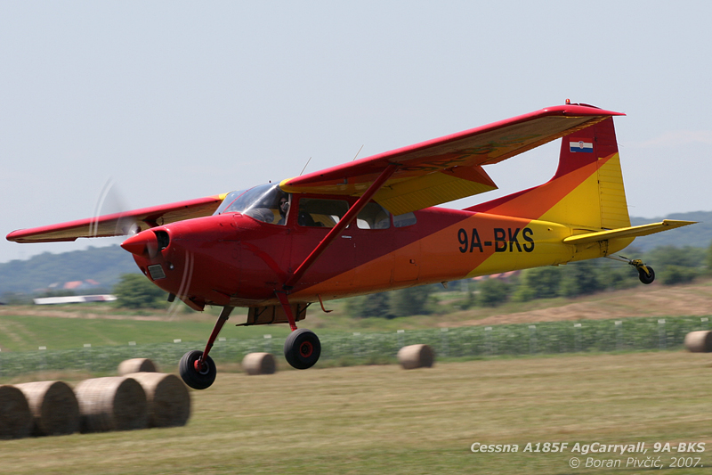 Diving for the runway back in happier times